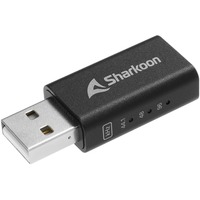 Sharkoon Gaming DAC Pro S V3, Tarjeta de sonido negro
