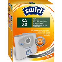 Swirl Bolsas para aspiradora KA 3.0 Kärcher/ Shop-Vac, Bolsas de aspiradora 