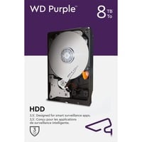 WD WD Purple 3.5" 8000 GB Serial ATA III, Unidad de disco duro 3.5", 8000 GB, 5640 RPM