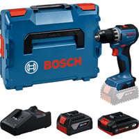 Bosch Atornillador inalámbrico GSR18V-52 con 2 baterías 18 voltios 4.0 Ah y 2.0 Ah en L-BOXX, Taladro/destornillador Minorista