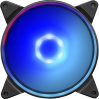 Chieftec ZF-1425RGB sistema de refrigeración para ordenador Carcasa del ordenador Ventilador 14 cm Multicolor 1 pieza(s) negro/blanco, Ventilador, 14 cm, 600 RPM, 1600 RPM, Multicolor