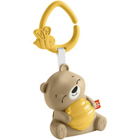 Mattel HRB18 luz nocturna para bebés Marrón, Blanco, Reloj de juego Niño/niña, Sonoro, Batería