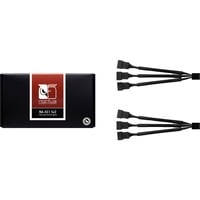 Noctua Splitterkabel NA-SC1 Sx2, Cable negro