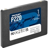 Patriot P220 1 TB, Unidad de estado sólido negro