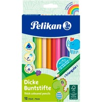Pelikan 724039 lápiz de color 12 pieza(s), Conjunto Suave, 12 pieza(s)