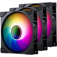 Phanteks M25G2-140 D-RGB Reverse Triple Pack, Ventilador negro