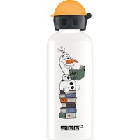SIGG KBT Olaf II 0,6L, Botella de agua blanco/Naranja