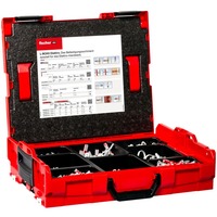 fischer L-BOXX 102 Elektro, Pasador gris claro/Rojo