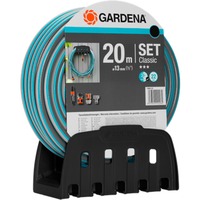 GARDENA 18005-50 manguera de jardín 20 m Por encima del suelo Azul gris/Turquesa, 20 m, Por encima del suelo, Azul, 1,3 cm, 1/2"