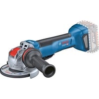 Bosch GWX 18V-10 P PROFESSIONAL amoladora angular 9000 RPM 1000 W 1,9 kg azul/Negro, 9000 RPM, Batería, 1,9 kg, Motor sin escobillas
