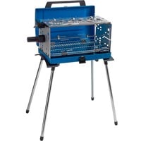 Campingaz 400 SGR Parrilla Gas Azul, Plata 5200 W azul/Plateado, 5200 W, Parrilla, Gas, Parrilla, Azul, Plata, Rectangular