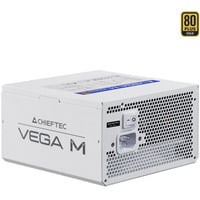 Chieftec Vega PPG-850-CW unidad de fuente de alimentación 850 W 20+4 pin ATX ATX Blanco, Fuente de alimentación de PC blanco, 850 W, 100 - 240 V, 50/60 Hz, 20+4 pin ATX, 60 cm, 150,400 mm