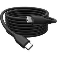 Digitus Cable de conexión de silicona USB 2.0 USB-C > USB-C negro