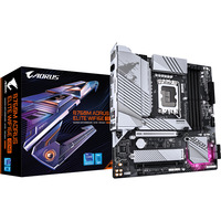GIGABYTE B760M A E WF6E GEN5, Placa base blanco