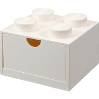 Room Copenhagen LEGO Cajón de escritorio 4, Caja de depósito blanco
