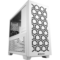 Sharkoon MS-Y1000 Micro Torre Blanco, Cajas de torre blanco, Micro Torre, PC, Blanco, micro ATX, Mini-ITX, Juego, 13,5 cm