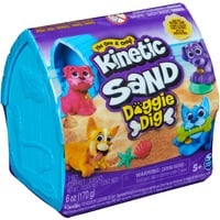 Spin Master Kinetic Sand, conjunto Doggie Dig con herramienta de perrito multiusos sorpresa, 170 g de arena de playa y almacenaje para la arena (los estilos pueden variar), juguetes sensoriales para niños, Juego de arena Kinetic Sand , conjunto Doggie Dig con herramienta de perrito multiusos sorpresa, 170 g de arena de playa y almacenaje para la arena (los estilos pueden variar), juguetes sensoriales para niños, Arena kinética infantil, 5 año(s), Multicolor