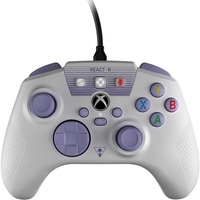 Turtle Beach REACT-R Controller, Gamepad blanco/Violeta
