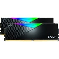 ADATA LANCER RGB módulo de memoria 64 GB 2 x 32 GB DDR5, Memoria RAM negro, 64 GB, 2 x 32 GB, DDR5, 6000 MHz