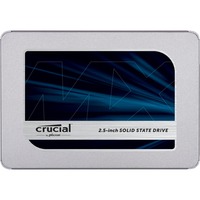 Crucial MX500 2.5" 4000 GB Serial ATA III 3D NAND, Unidad de estado sólido 4000 GB, 2.5", 560 MB/s, 6 Gbit/s
