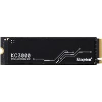 Kingston 4096G KC3000 M.2 2280 NVMe SSD, Unidad de estado sólido negro, 4 TB, M.2, 7000 MB/s