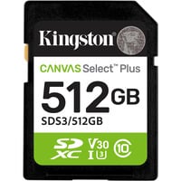 Kingston SDS3/512GB, Tarjeta de memoria 