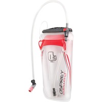 Osprey Hydraulics LT 1.5L Reservoir, Botella de agua blanco/Rojo