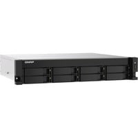 QNAP TS-873AEU-4G servidor de almacenamiento NAS Bastidor (2U) Ryzen Embedded V1500B 4 GB DDR4 0 TB QuTS hero Negro NAS, Bastidor (2U), Ryzen Embedded, V1500B, 4 GB, DDR4