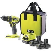 Ryobi R18DD7-220S, Taladro/destornillador verde/Negro