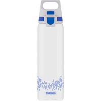 SIGG 8951.00, Botella de agua transparente/Azul oscuro