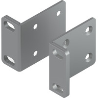 Ubiquiti UACC-Rack-Ear-1U, Soporte plateado