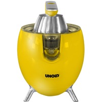 Unold 78132, Exprimidor amarillo/Acero fino