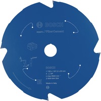 Bosch 2 608 644 554 hoja de sierra circular 16 cm 1 pieza(s) Panel de fibrocemento, 16 cm, 2 cm, 1,2 mm, 8500 RPM, 1,8 mm
