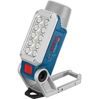 Bosch GLI DeciLED Professional Azul, Gris LED, Luz de trabajo azul, LED, 10 bombilla(s), 400 g, Azul, Gris