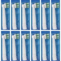 Braun CrossAction 12 pieza(s) Blanco, Cabezal de cepillo blanco, 12 pieza(s), Blanco, 3 mes(es), Oral-B, Caja