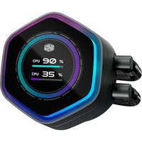 Cooler Master Kit flexible: LCD, Pantalla negro