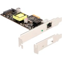 DeLOCK Tarjeta PCI Express x1 a 1 x 2,5 Gigabit LAN PoE+, Adaptador de red 