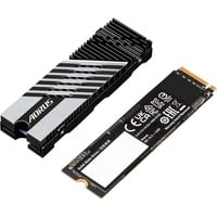 GIGABYTE AORUS Gen4 7300 SSD 2TB M.2 PCI Express 4.0 NVMe 3D TLC NAND, Unidad de estado sólido negro, 2 TB, M.2