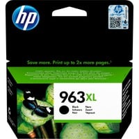 HP Cartucho de tinta Original 963XL negro de alta capacidad Alto rendimiento (XL), Tinta a base de pigmentos, 47,86 ml, 2000 páginas, 1 pieza(s)