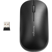 Kensington Ratón inalámbrico dual SureTrack negro, Ambidextro, RF Wireless + Bluetooth, 2400 DPI, Negro