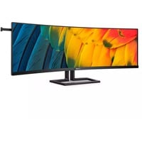 Philips 6000 series 45B1U6900C/00 pantalla para PC 113 cm (44.5") 5120 x 1440 Pixeles UltraWide Dual Quad HD LED Negro, Monitor LED negro, 113 cm (44.5"), 5120 x 1440 Pixeles, UltraWide Dual Quad HD, LED, 4 ms, Negro