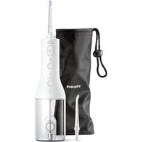 Philips Sonicare 3000 series Power Flosser 3000 HX3826/31 Irrigador oral sin cable, Limpieza bucal blanco, Blanco, 1 min, 0,25 L, Batería, Integrado