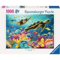 Ravensburger Rompecabezas Mundo submarino azul, Puzzle 