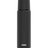 SIGG IBT Obsidian termo 0,75 L Negro, Botella thermo negro, 0,75 L, Negro, Acero inoxidable, 7,6 cm, 267 mm, 342 g