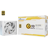 Seasonic CORE GX-850-V2-WHITE 850W, Fuente de alimentación de PC blanco