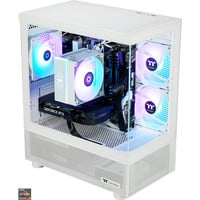 Thermaltake PC-000093-DE, Gaming-PC blanco/Transparente