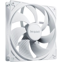 be quiet! Pure Wings 3 140mm PWM White Carcasa del ordenador Ventilador 14 cm Blanco 1 pieza(s) blanco, Ventilador, 14 cm, 1200 RPM, 97,5 m³/h, Blanco