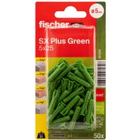 fischer SX Plus Green 5x25 K 50, 567858, Pasador verde