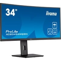 iiyama XCB3494WQSN-B5, Monitor LED negro (mate)