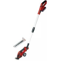 EINHELL Power X-Change tijera de césped / tijera para arbustos a batería GE-CG 18/100 Li T, 18 Voltios, Podadora rojo/Negro